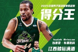 2025年NBL常规赛技术统计：布里斯科得分王 庞峥麟助攻王