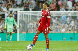 范迪克：我们清楚阿森纳定位球很强 希望我们展现顶级的防守水准