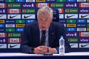 上任巴西3场0失球！安帅：现代足球前锋也得防守，否则球队会困难