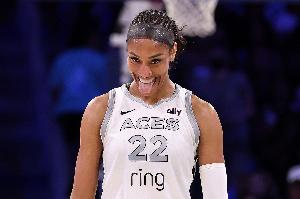 阿贾-威尔逊三获DPOY并列WNBA历史第三 仅次凯琴斯&福尔斯