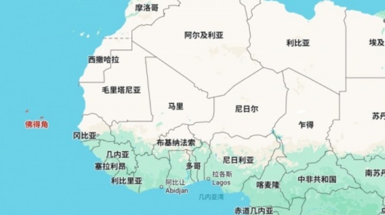 看足球学地理🤓4033平方公里小国进世界杯！指给你看佛得角在哪