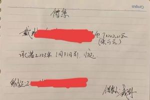 逾期两年半🤯李平康晒7万借条爆料戴琳借钱不还，300块都拿不出