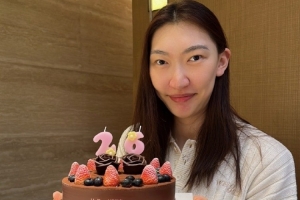 26岁啦！中国女篮球员韩旭晒个人照：按时长大🎂 ​​​