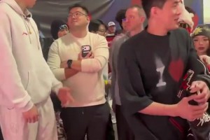 笑死！杨瀚森跟郭艾伦比三分，结果被艾伦无情嘲讽